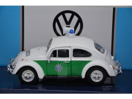 Volkswagen Beetle, Polizei, 1:24 Motor Max