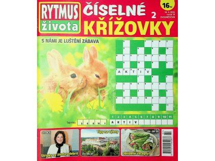 Rytmus života číselné křížovky 2026 02