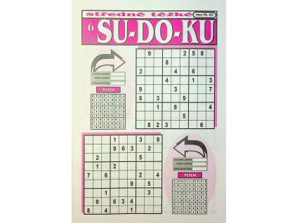 Středně těžké sudoku 2025 06