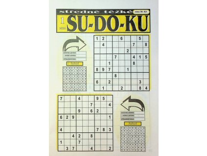 Středně těžké sudoku 2026 01
