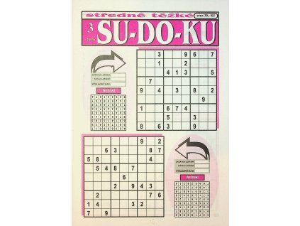 Středně těžké sudoku 2026 03
