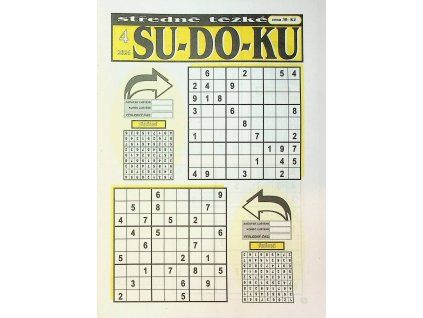 Středně těžké sudoku 2026 04