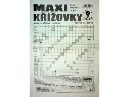 Maxi křížovky 2026 03