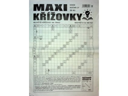 Maxi křížovky 2026 05