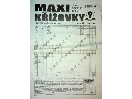 Maxi křížovky 2026 06