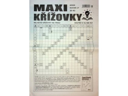 Maxi křížovky 2026 08