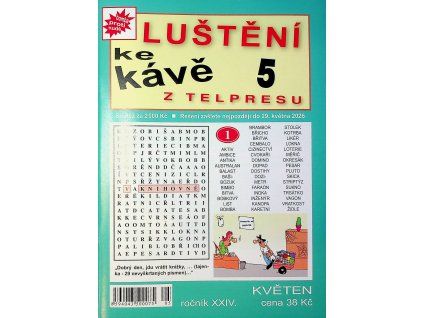 Luštění ke kávě 2026 05