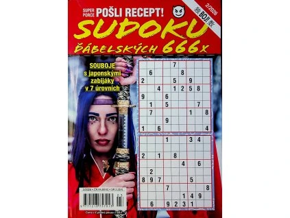 Pošli recept sudoku superporce 2026 02