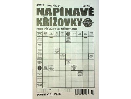 Napánavé křížovky 2026 04