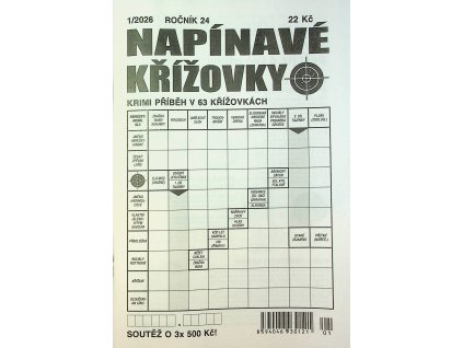 Napínavé křížovky 2026 01