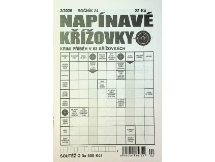 Napínavé křížovky 2026 02