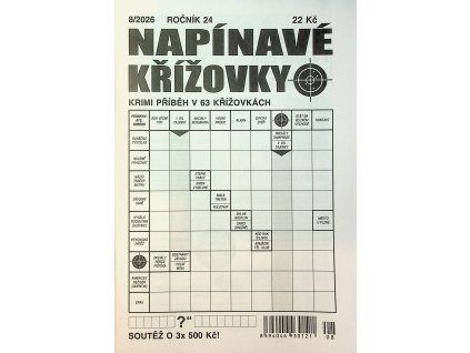 Napínavé křížovky 2026 08