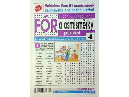 Fór a osmisměrky 2026 04