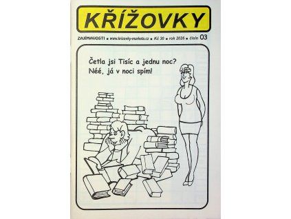 Křížovky zajéímavosti 2026 03