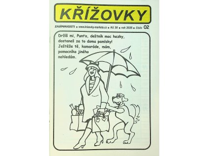 Křížovky zajímavosto 2026 02