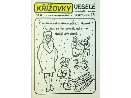 Křížovky pro mladé i dospělé 2025 13
