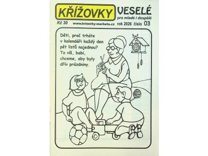 Pro mladé i sdospělé křížovky 2026 03
