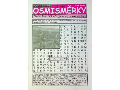 Vtipy a zajímavosti osmisměrky 2026 01