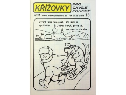 Křížovky pro chvíle pohody 2025 13