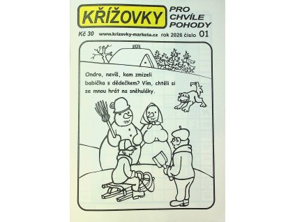 Křížovky pro chvíle pohody 2026 01