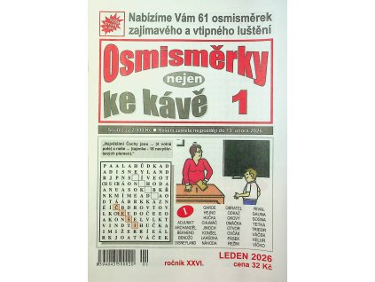 Osmisměrky nejen ke kávě 2026 01