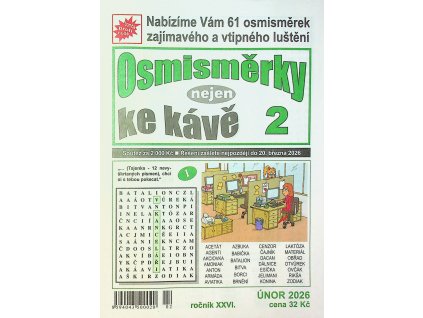 Osmisměrky nejen ke kávě 2026 02