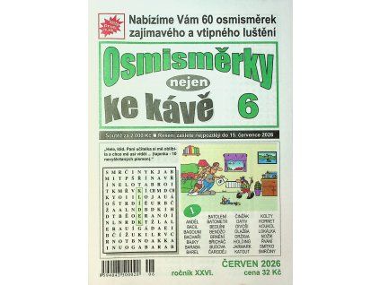 Osmisměrky nejen ke kávě 2026 06