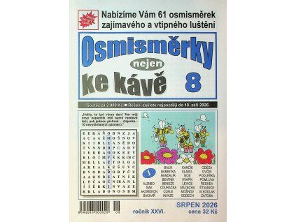 Osmisměrky nejen ke kávě 2026 08