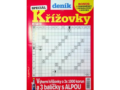 Deník křížovky 2026 01
