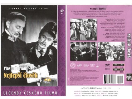 Nejlepší člověk (DVD pošetka)