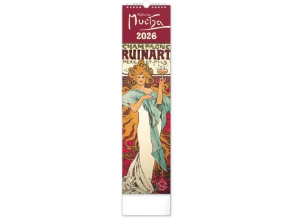 nastenny kalendar alfons mucha 2026 12 x 48 cm 868633 44