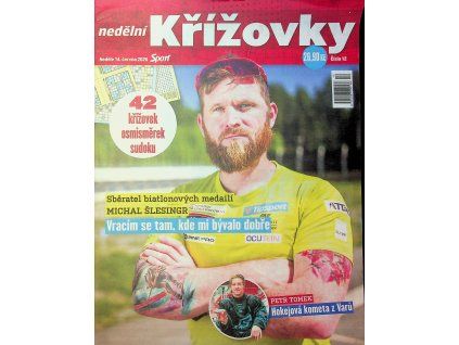 Nedělní sport křížovky 2026 12