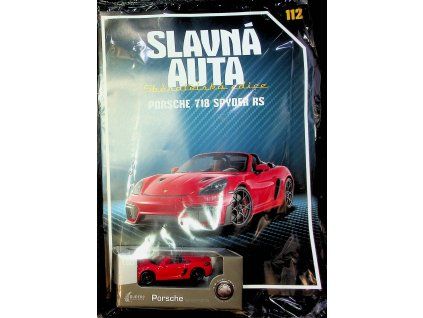 Slavná auta 112 Porsche 718 Spyder RS