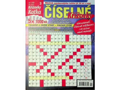 Katka číselné křížovky 2026 03