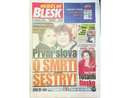 Nedělní blesk 12042026