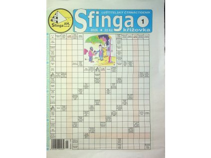 Sfinga křížovvka 2026 01