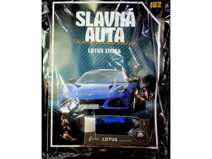 Lotus Emira kolekce Slavná auta 102