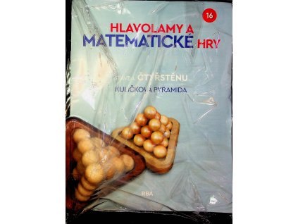 Hlavolamy a matematické hry 16 Kuličková pyramida