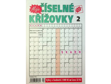 Moje číselné křížovky 2026 02