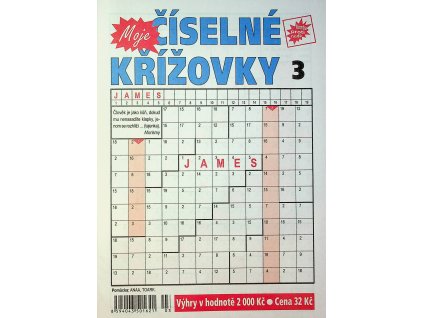 Moje číselné křížovky 2026 03