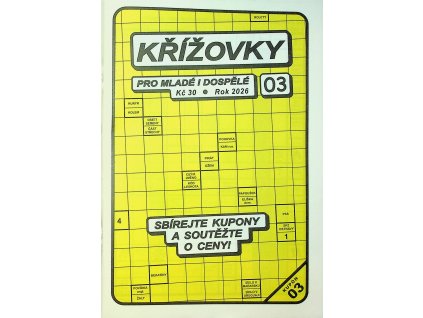 Pro mladé i dospělé křížovky 2026 03
