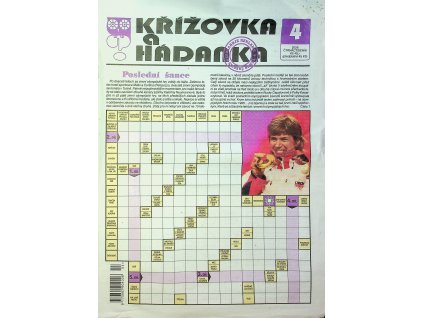 Křížovka a hádanka 2026 04