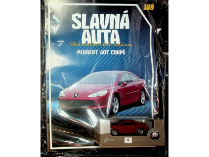 Slavná auta č.109 Peugeot 407 Coupé 160