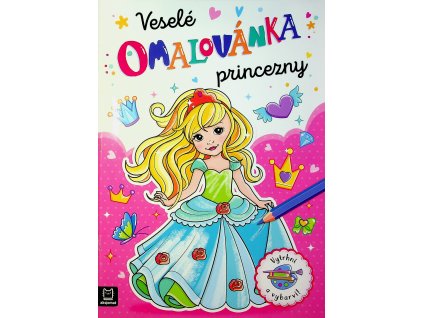 Omalovánka Veselé princezny