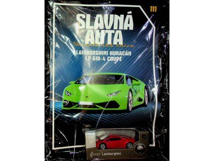 Slavná auta č.111 Lamborghini Huracán LP 610 4 Coupé