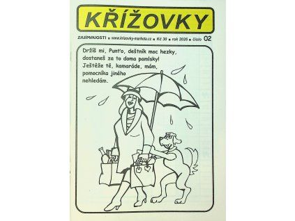 Křížovky zajímavosto 2026 02