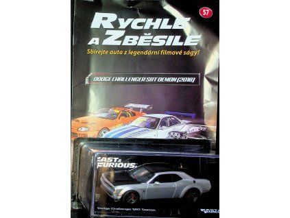 De Agostini Rychle a zběsile 57 Dodge Challenger SRT Demon 2018 143