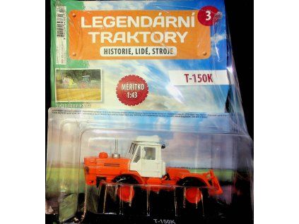 Legendární traktory Hachette č. 3 – T 150K (s modelem 143)