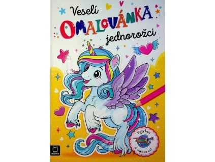 Omalovánka Veselí jednorožci