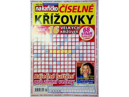 Na kafíčko číselné křížovky 2026 01